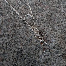 Load image into Gallery viewer, Prima Materia: Rain -- Alchemical Necklace in Bronze or Silver