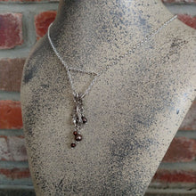 Load image into Gallery viewer, Prima Materia: Rain -- Alchemical Necklace in Bronze or Silver