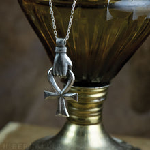 Load image into Gallery viewer, Ankh -- Pendant & Chain in Bronze or Silver | Hibernacula