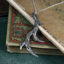 Load image into Gallery viewer, Antler -- Pendant in Bronze or Silver | Hibernacula