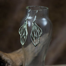 Load image into Gallery viewer, Cicada Wings -- Earrings In Bronze or Silver | Hibernacula