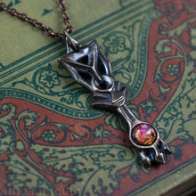 Load image into Gallery viewer, Key of the Crucible  -- Pendant in Bronze | Hibernacula