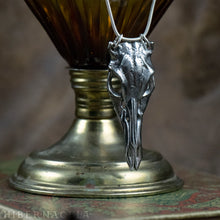 Load image into Gallery viewer, Deer Skull -- Necklace / Pendant In Bronze or Silver | Hibernacula