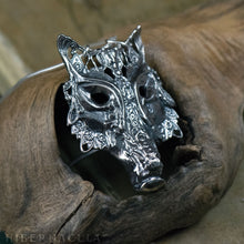 Load image into Gallery viewer, Howl -- Wolf / Fox / Coyote Mask, in Bronze or Silver | Hibernacula