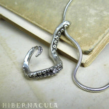 Load image into Gallery viewer, Silver Tentacle with Diamond or Sapphire | Hibernacula