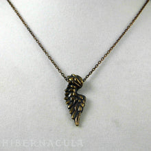 Загрузить изображение в средство просмотра галереи, Little Angel Wing -- Pendant In Bronze or Silver | Hibernacula