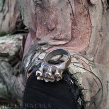 Load image into Gallery viewer, Omnivore -- Tooth Ring in Bronze or Silver | Hibernacula