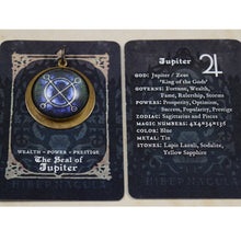 Load image into Gallery viewer, Seal of Jupiter -- Planetary Talisman | Hibernacula | Hibernacula