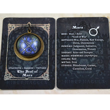 Load image into Gallery viewer, Seal of Mars -- Planetary Talisman | Hibernacula | Hibernacula