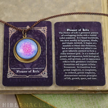 Load image into Gallery viewer, The Flower of Life - Sacred Geometery Pendant | Hibernacula