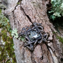 Load image into Gallery viewer, Sanctuary -- Jasper Pendant in Bronze or Silver | Hibernacula