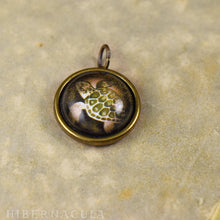 Load image into Gallery viewer, Turtle Spirit -- Brass Animal Totem Pendant | Hibernacula