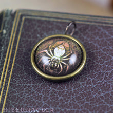 Load image into Gallery viewer, Spider Spirit -- Brass Animal Totem Pendant | Hibernacula