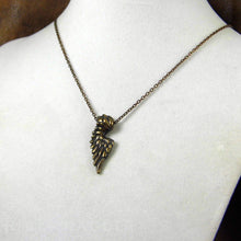 Загрузить изображение в средство просмотра галереи, Little Angel Wing -- Pendant In Bronze or Silver | Hibernacula