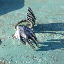 Load image into Gallery viewer, Manifestation -- Hand Ring in Bronze or Silver | Hibernacula