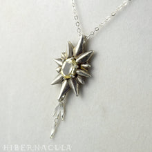 Load image into Gallery viewer, The Star -- Silver & Gemstone Pendant & Chain | Hibernacula
