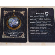 Load image into Gallery viewer, Seal of Mercury -- Planetary Talisman | Hibernacula | Hibernacula