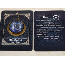 Load image into Gallery viewer, Seal of the Sun -- Planetary Talisman | Hibernacula | Hibernacula