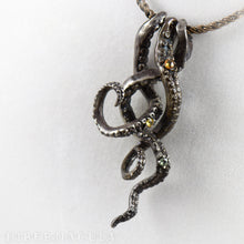 Load image into Gallery viewer, Treasures of the Deep -- Tentacle necklace in Bronze or Silver | Hibernacula