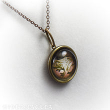 Load image into Gallery viewer, Frog Spirit -- Brass Animal Totem Pendant | Hibernacula