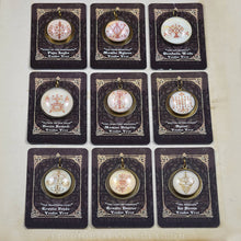 Load image into Gallery viewer, Erzulie Dantor -- Lady of Sorrows -- Voodoo Veve Talisman | Hibernacula