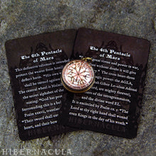 Load image into Gallery viewer, 4th & 6th Pentacles of Mars -- A Talisman for War | Hibernacula