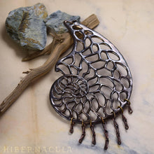 Load image into Gallery viewer, Golden Spiral -- Fibonacci Sequence Pendant, Large | Hibernacula