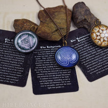 Загрузить изображение в средство просмотра галереи, The Labyrinth -- Maze Pendant | Hibernacula