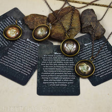 Загрузить изображение в средство просмотра галереи, Wolf Spirit -- Brass Animal Totem Pendant | Hibernacula