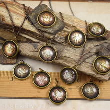 Загрузить изображение в средство просмотра галереи, Wolf Spirit -- Brass Animal Totem Pendant | Hibernacula