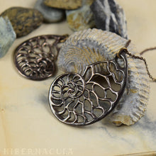 Load image into Gallery viewer, Golden Spiral -- Fibonacci Sequence Pendant | Hibernacula