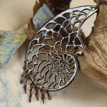 Load image into Gallery viewer, Golden Spiral -- Fibonacci Sequence Pendant, Large | Hibernacula