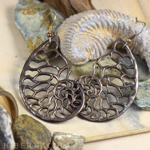 Load image into Gallery viewer, Golden Spiral -- Fibonacci Earrings | Hibernacula