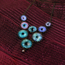 Load image into Gallery viewer, Midnight -- Numina Iris Necklace | Hibernacula