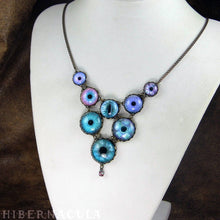 Load image into Gallery viewer, Midnight -- Numina Iris Necklace | Hibernacula