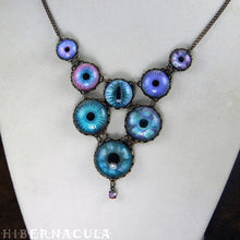 Load image into Gallery viewer, Midnight -- Numina Iris Necklace | Hibernacula