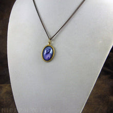Load image into Gallery viewer, The Raven -- Brass Pendant with Original Artwork | Hibernacula