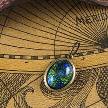 Load image into Gallery viewer, Psyche -- Brass Pendant with Original Artwork | Hibernacula
