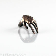 Load image into Gallery viewer, Manifestation -- Hand Ring in Bronze or Silver | Hibernacula