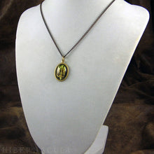 Load image into Gallery viewer, The Candelabra -- Brass Pendant with Original Artwork | Hibernacula