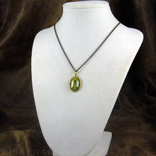 Load image into Gallery viewer, Honey Bee -- Brass Pendant with Original Artwork | Hibernacula