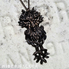 Загрузить изображение в средство просмотра галереи, Key of the Green Man -- Pendant in Bronze or Silver | Hibernacula