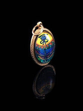 Load image into Gallery viewer, Key of Ra -- Brass Pendant with Original Artwork | Hibernacula