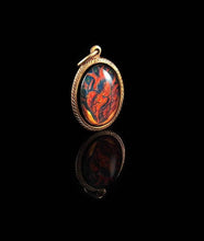 Загрузить изображение в средство просмотра галереи, True Heart -- Brass Pendant with Original Artwork | Hibernacula