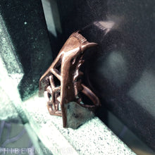 Load image into Gallery viewer, Hunter -- Jawbone Ring in Bronze or Silver | Hibernacula