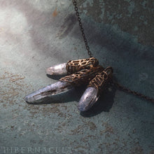 Load image into Gallery viewer, Kyanite Blade -- Crystal & Filigree Pendant | Hibernacula