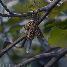 Load image into Gallery viewer, Kyanite Blade -- Crystal & Filigree Pendant | Hibernacula