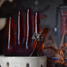 Load image into Gallery viewer, Hedge Rose -- Wrap Ring in Bronze or Silver | Hibernacula