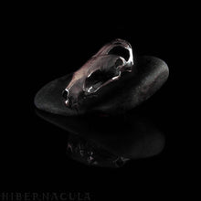 Load image into Gallery viewer, Ferocity -- Mink/Mustelidae Skull -- Bronze Pendant | Hibernacula