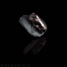 Load image into Gallery viewer, Ferocity -- Mink/Mustelidae Skull -- Bronze Pendant | Hibernacula